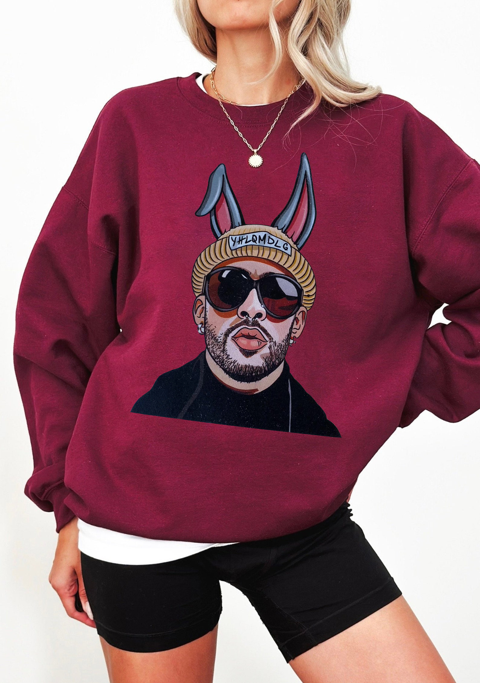 badbunny fans sweatshirt