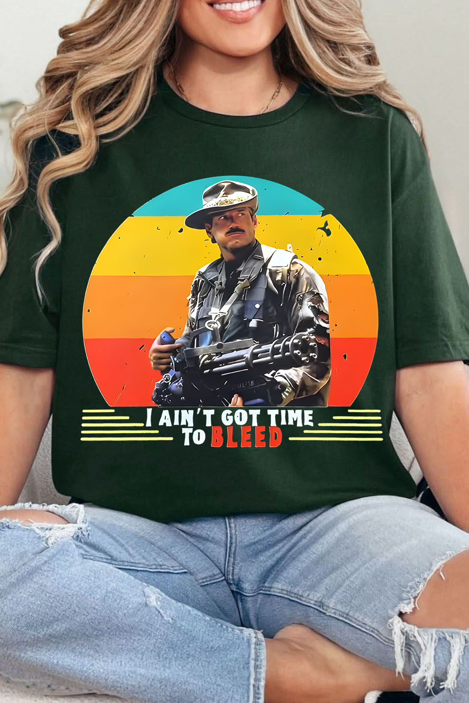 predator arnoldschwarzengegger women tee