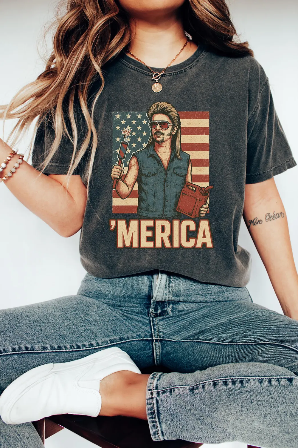 Comfort Colors Joe Dirt 4th of July Shirt