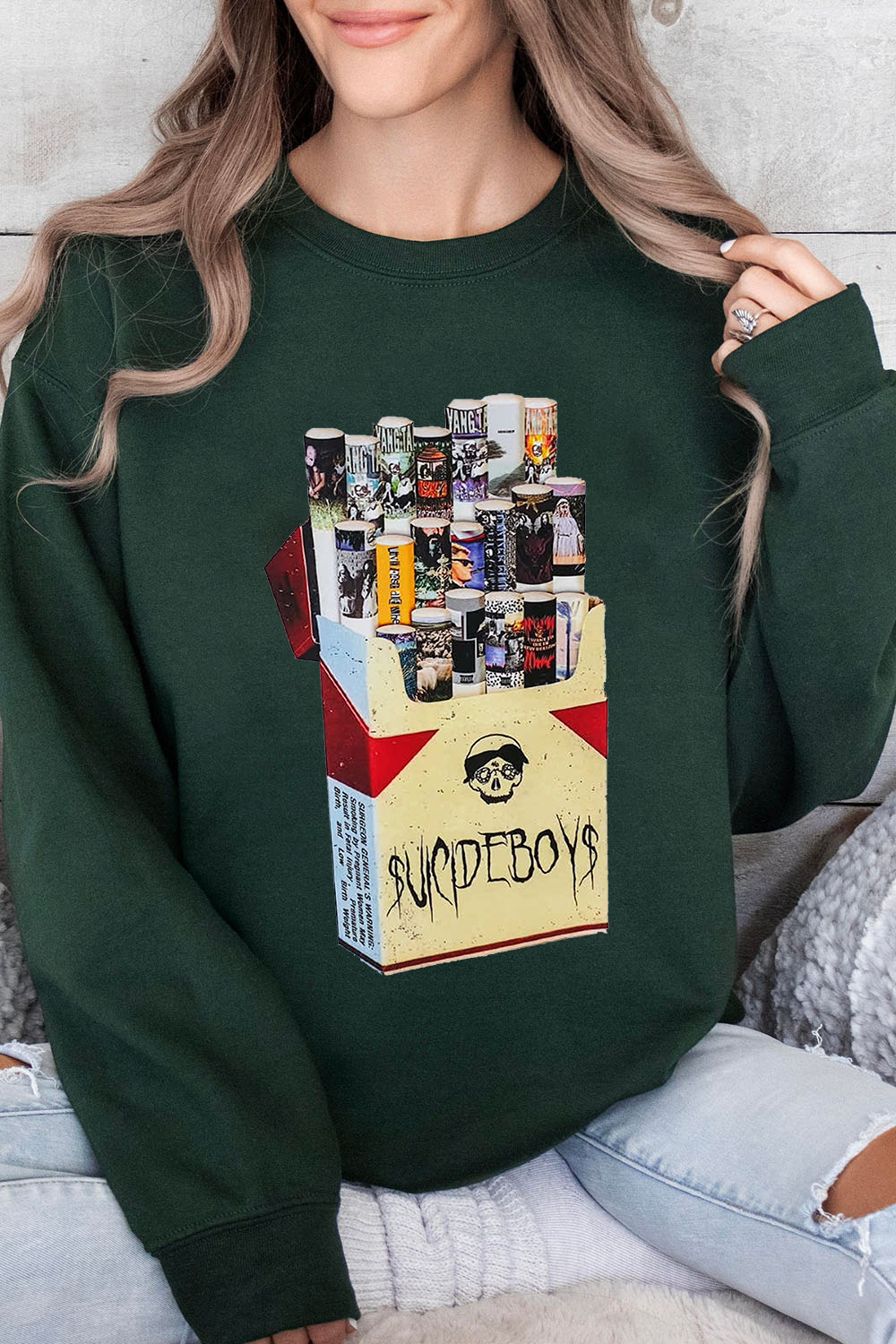 $uicideboy$ personalized print sweatshirt