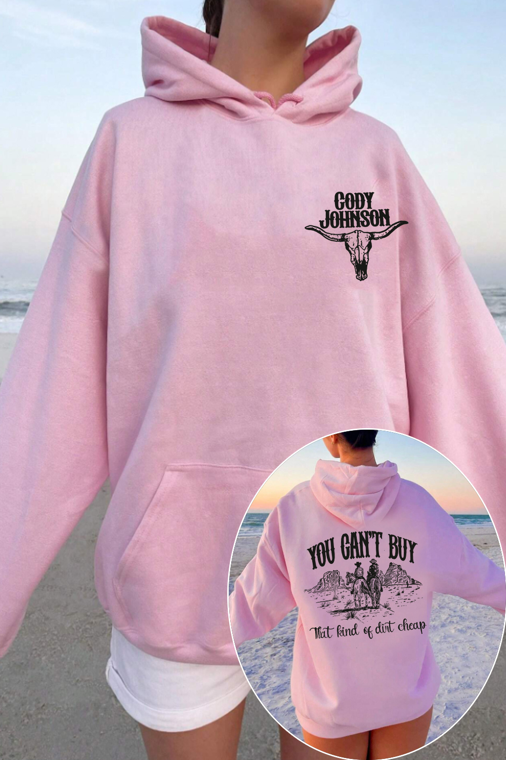 cody johnson women hoodie