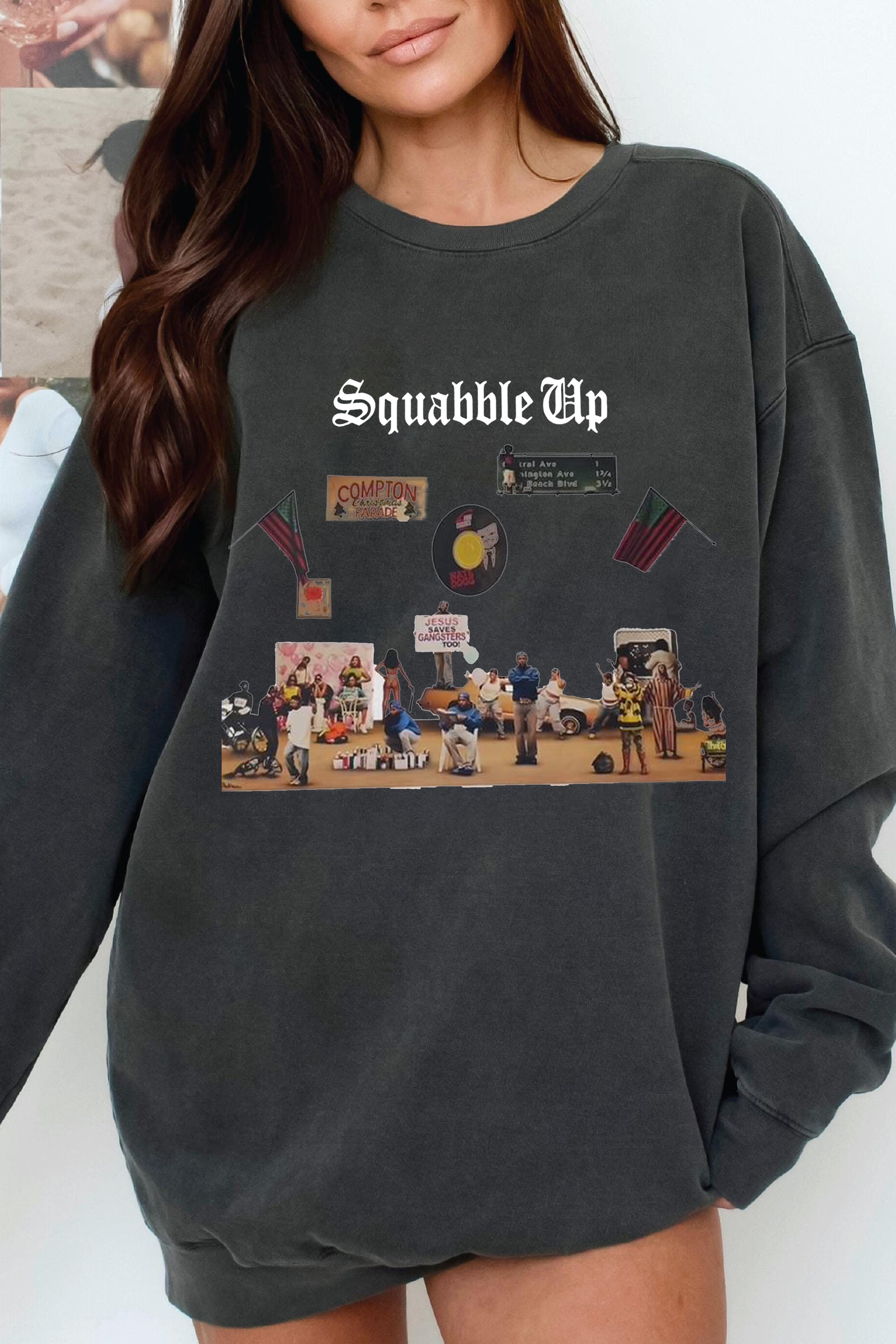 Kendrick casual round Sweatshirt For Women