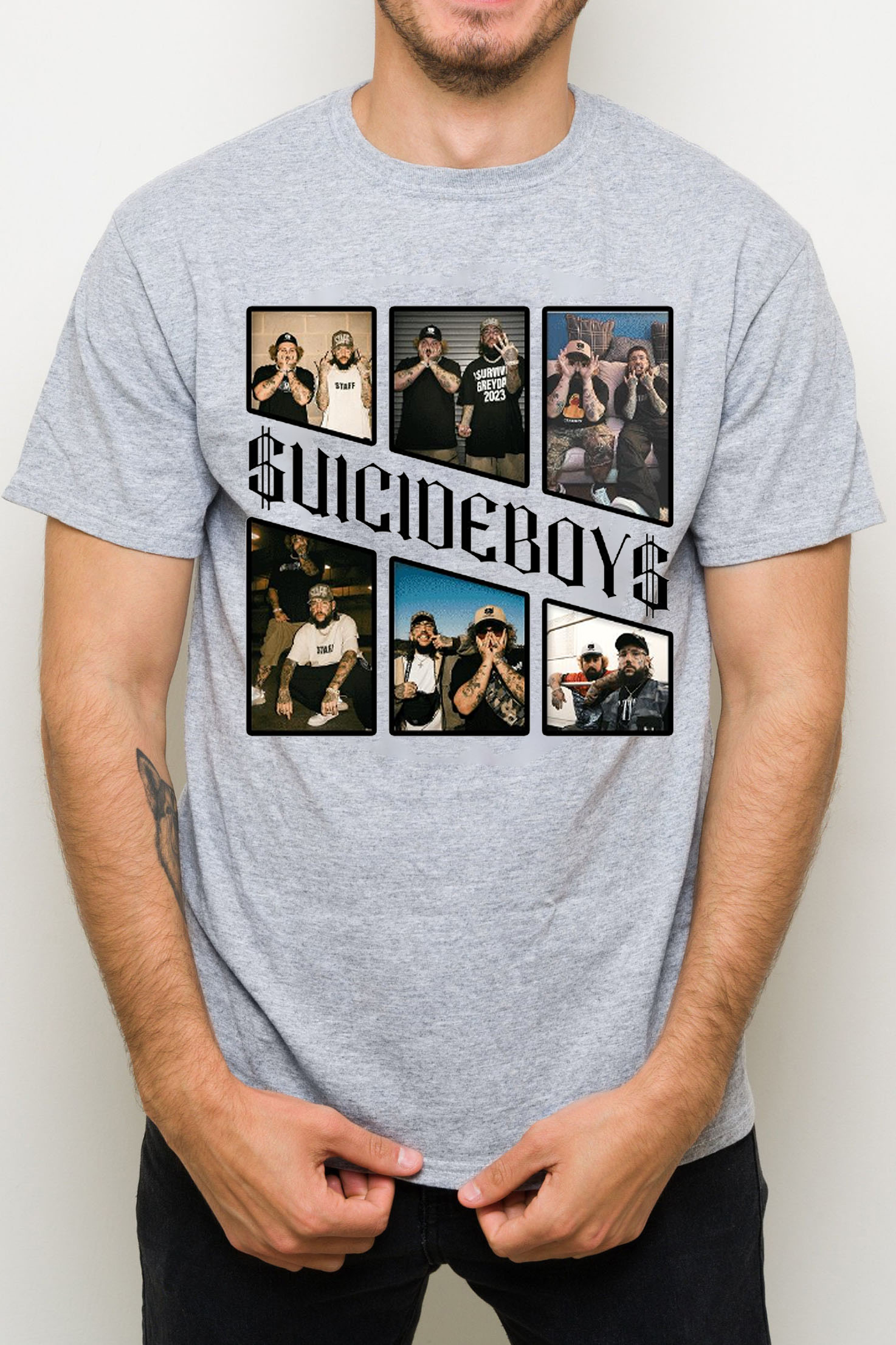 $uicideboy$ poster print men's t-shirt