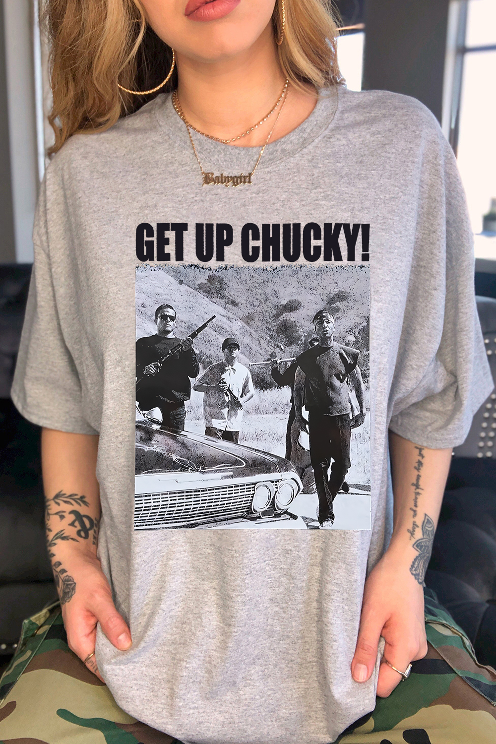GET up, Chucky  Short Sleeve T-Shirt