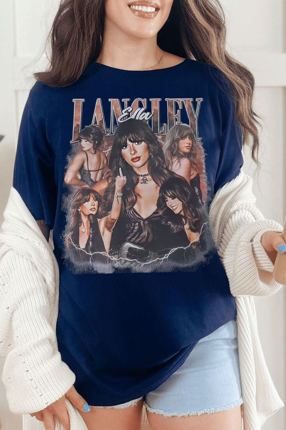 Ella Langley Printed Shirt For Women