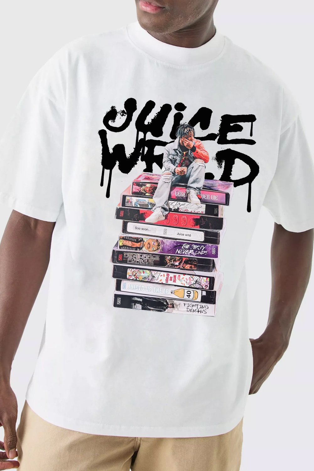 Juicewrld round neck men's T-shirt