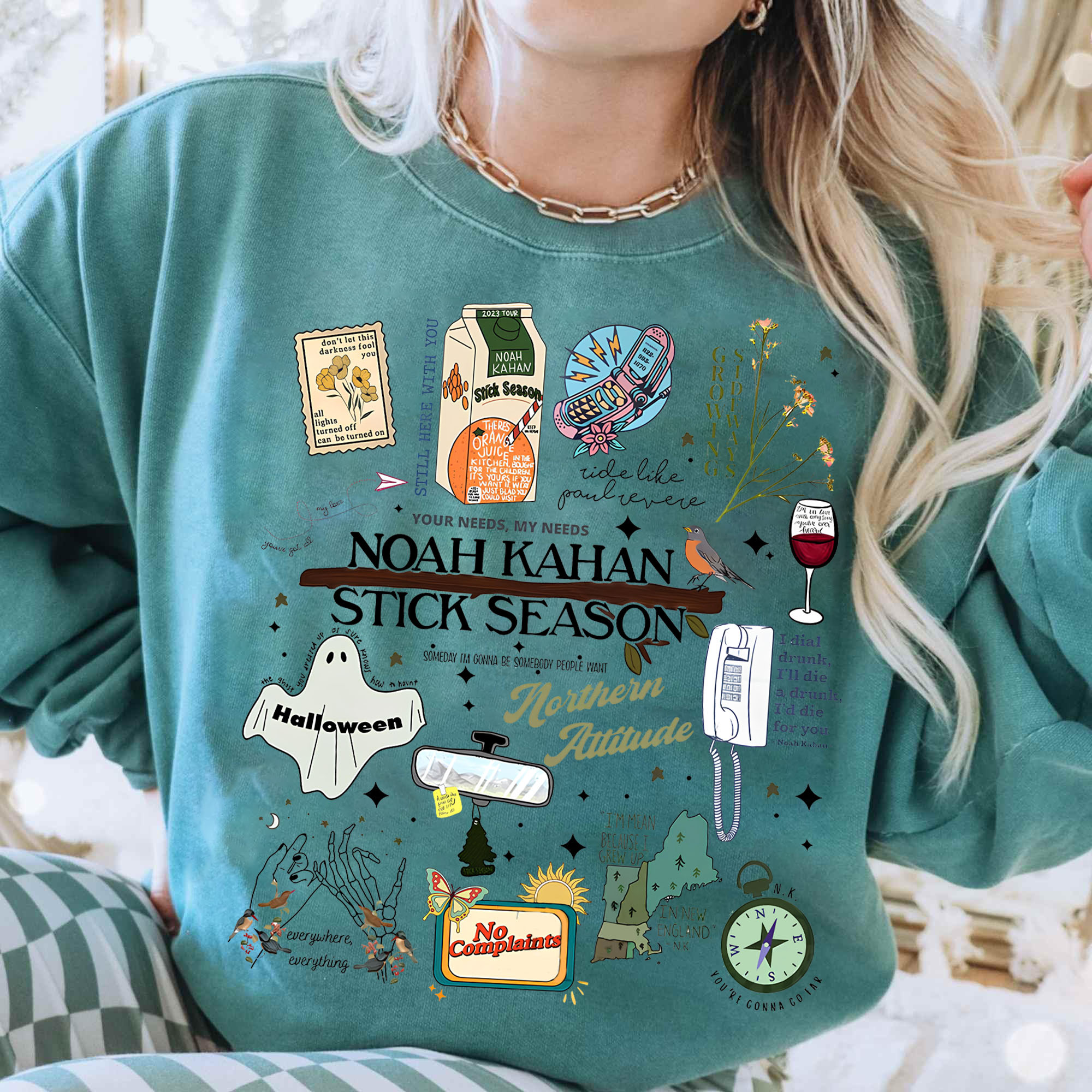 Stick Season Noah Kahan Full Version New Design Sweatshirt