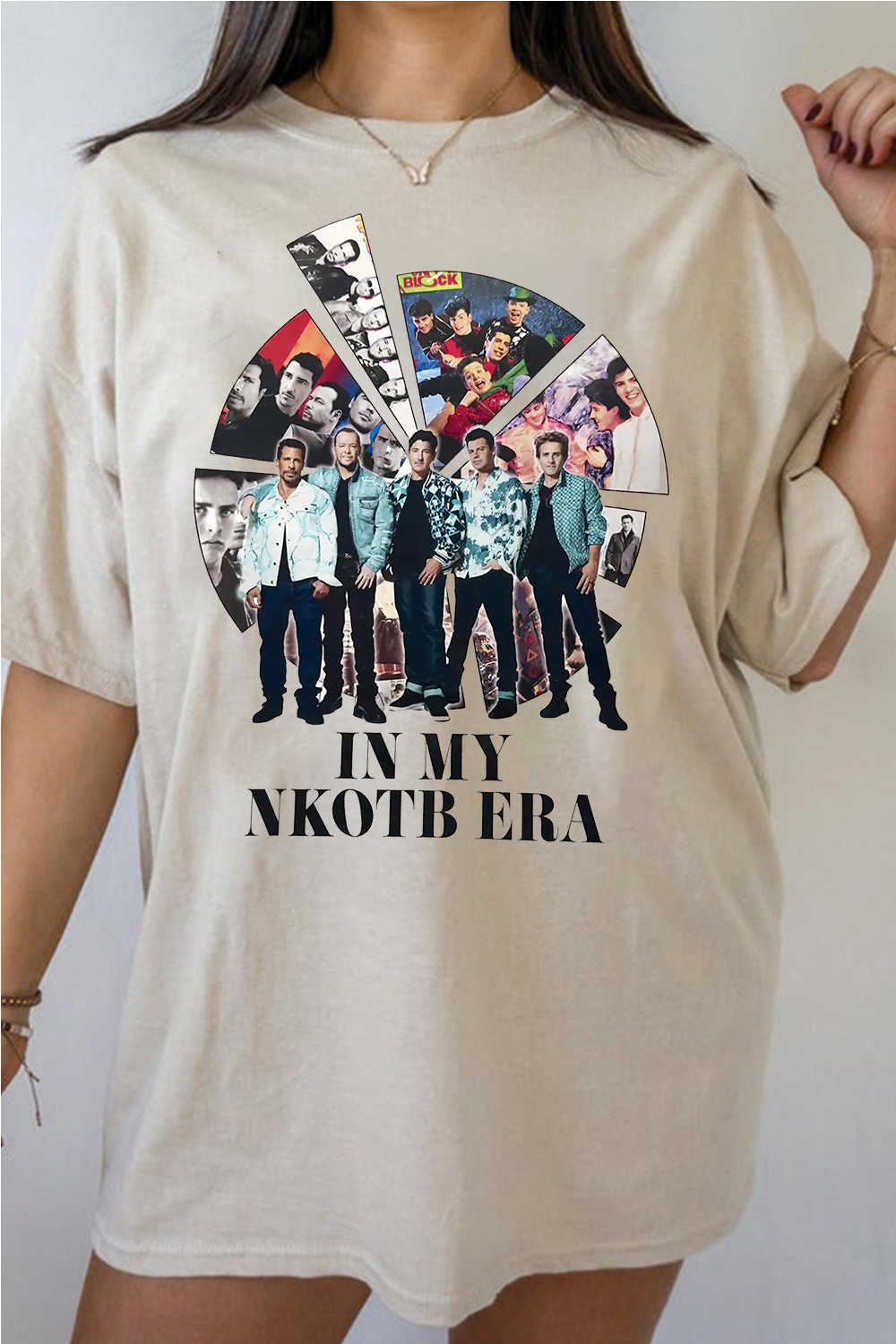 nkotb short sleeve loose t-shirt