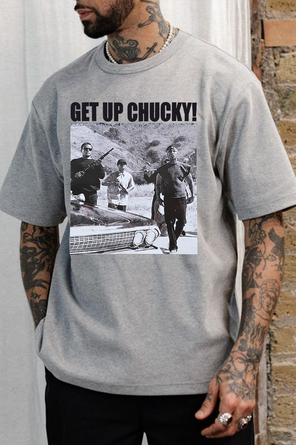GET up, Chucky T-Shirt