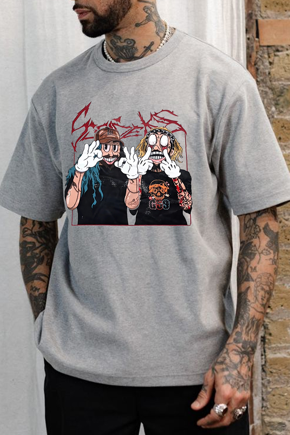 Greyday25 Print Short Sleeve T-Shirt