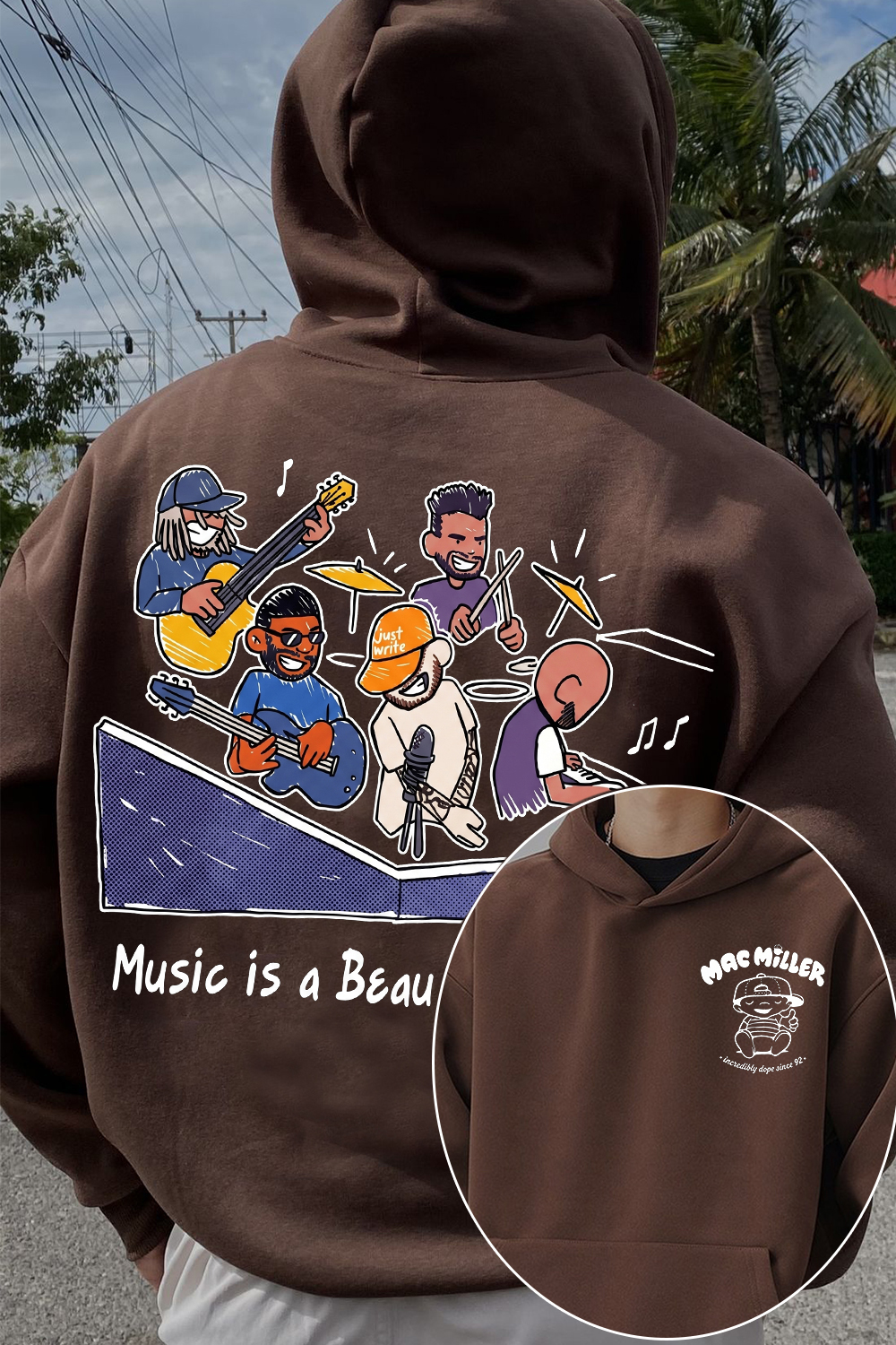 Mac Miller Music Fan's Hoodie