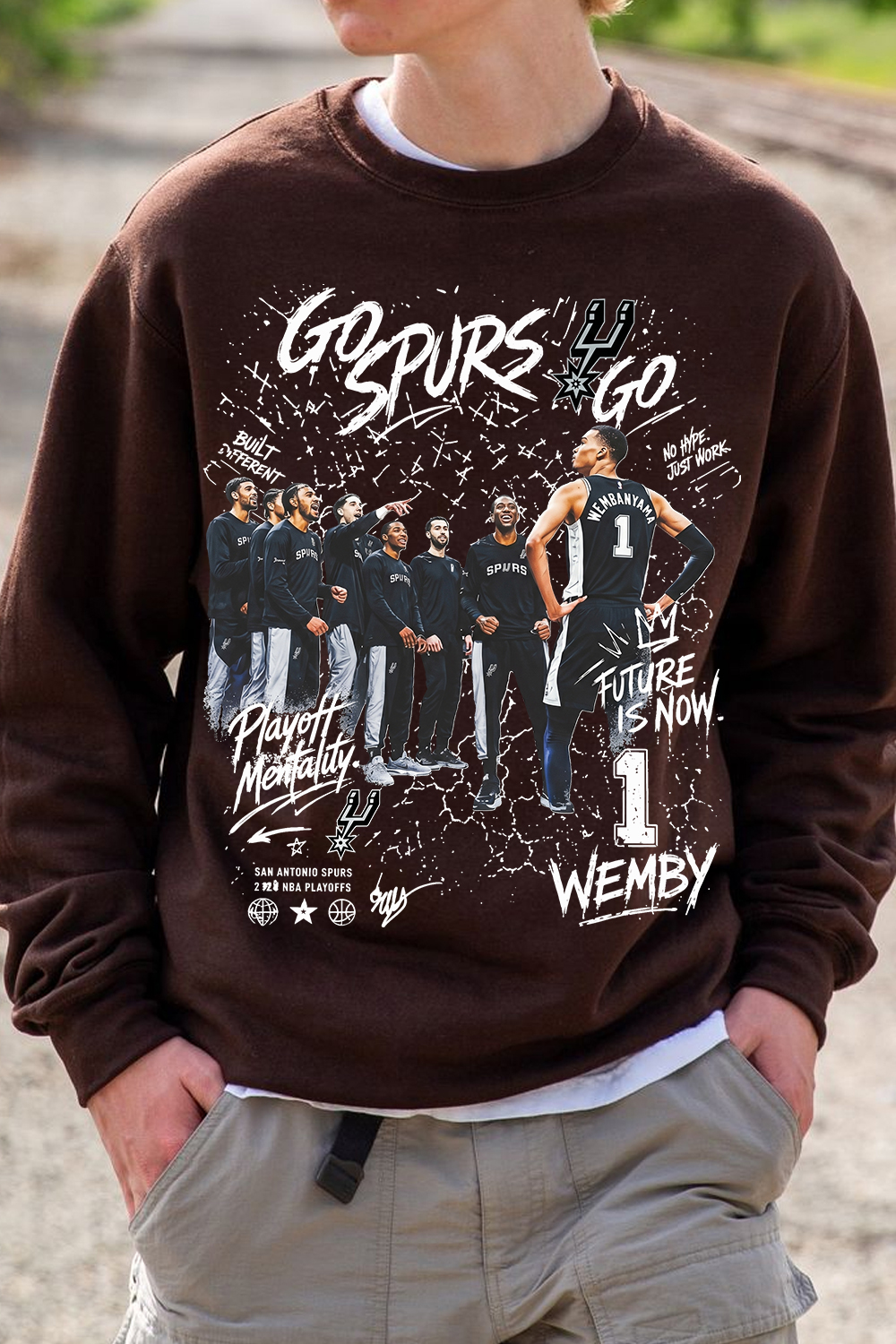 Wemby San Antonio Basketball Sweatshirt