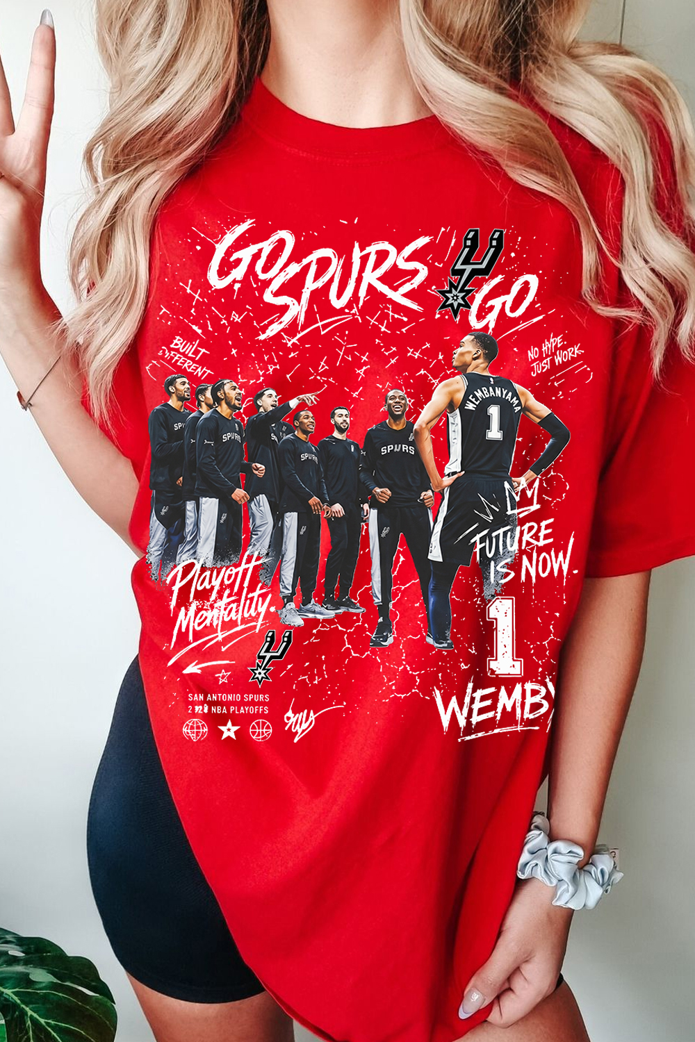 Wemby San Antonio Basketball Shirt For Women