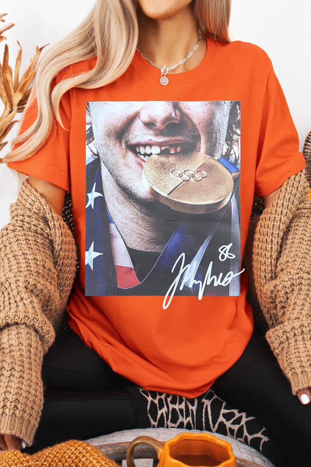 Jack Hughes Golden Gold Shirt