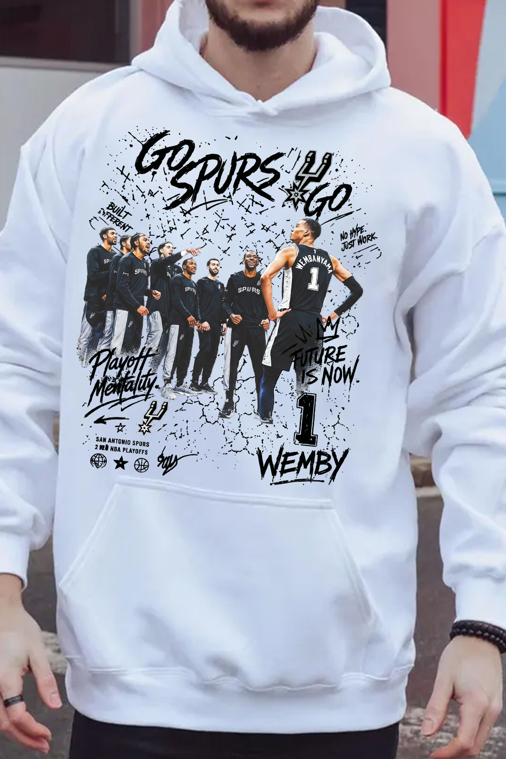 Wemby San Antonio Basketball Hoodie