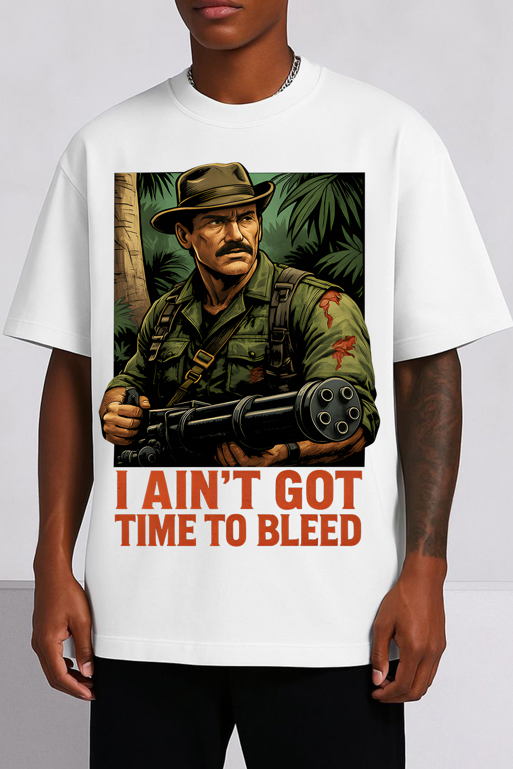 Predator “I Ain’t Got Time to Bleed” T-Shirt