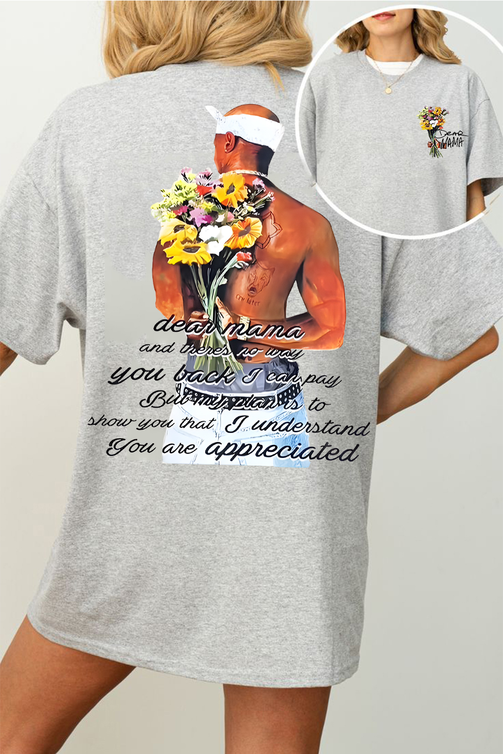 Dear Mama Tupac Fans Tee For Women