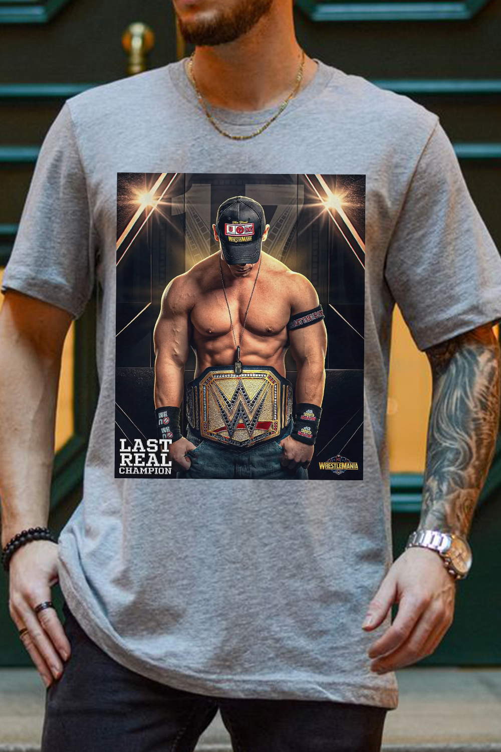 Last Real Champion tee