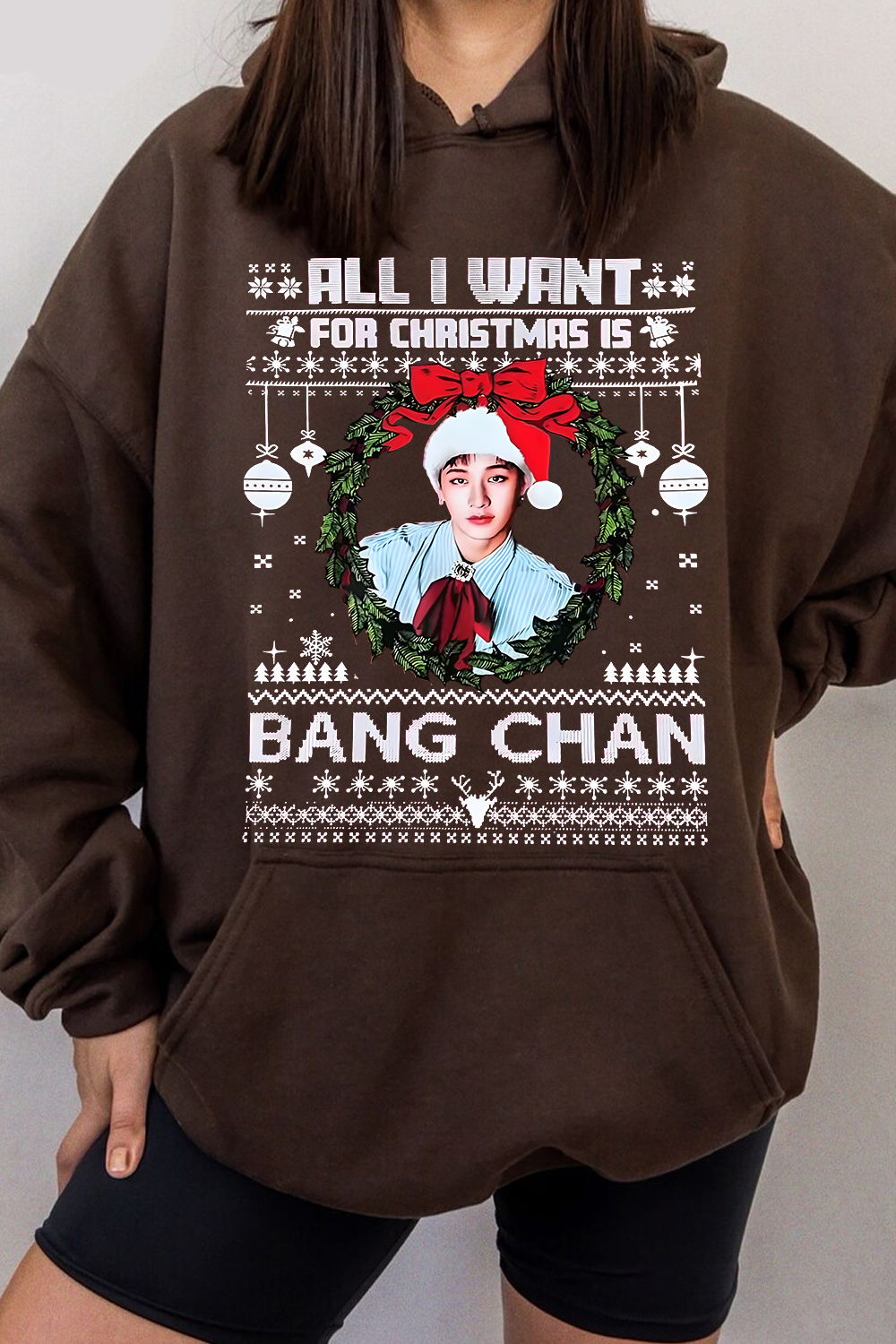 Bang Chan Christmas Hoodie