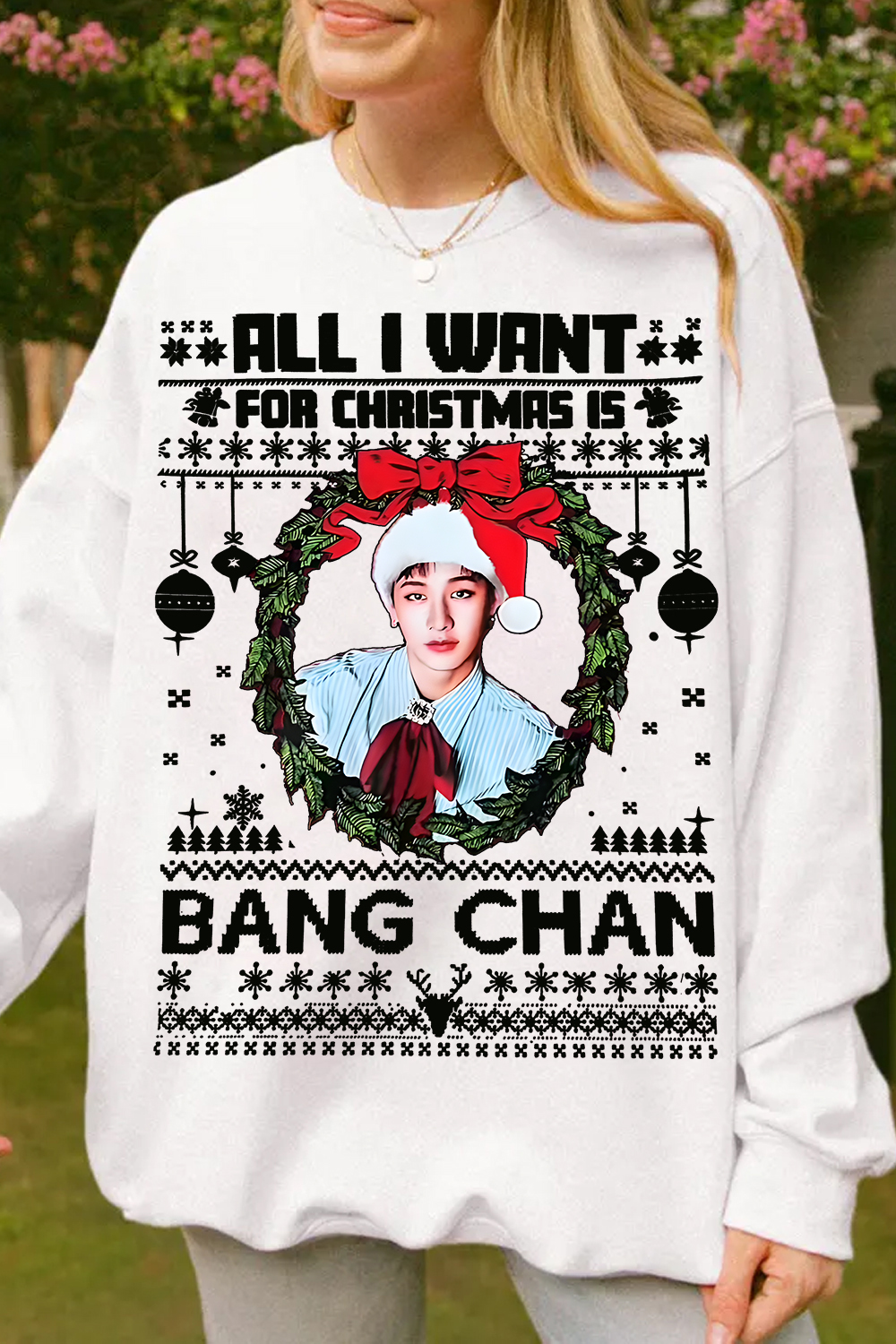 Bang Chan Christmas Sweatshirt