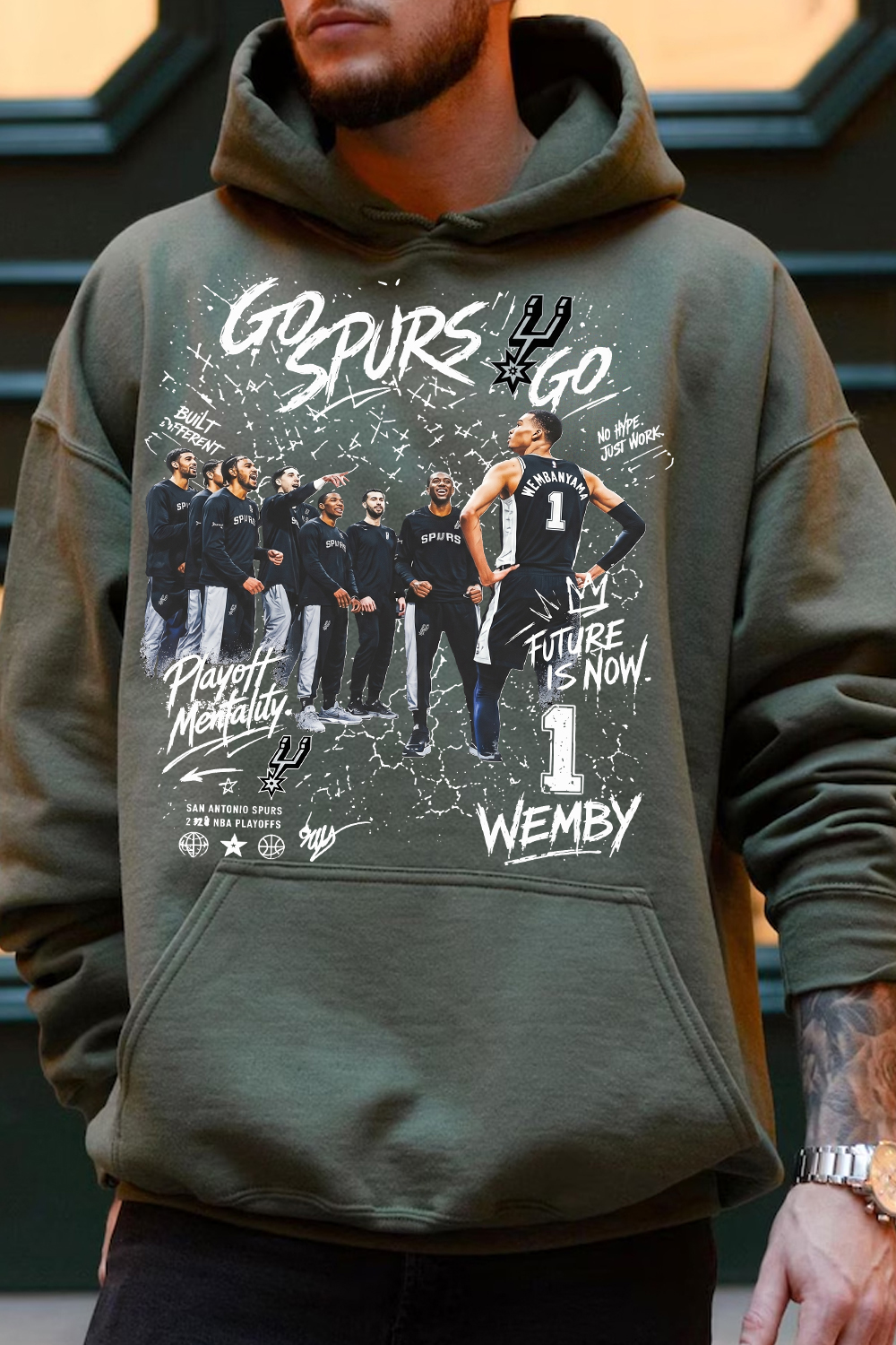 Wemby San Antonio Basketball Hoodie