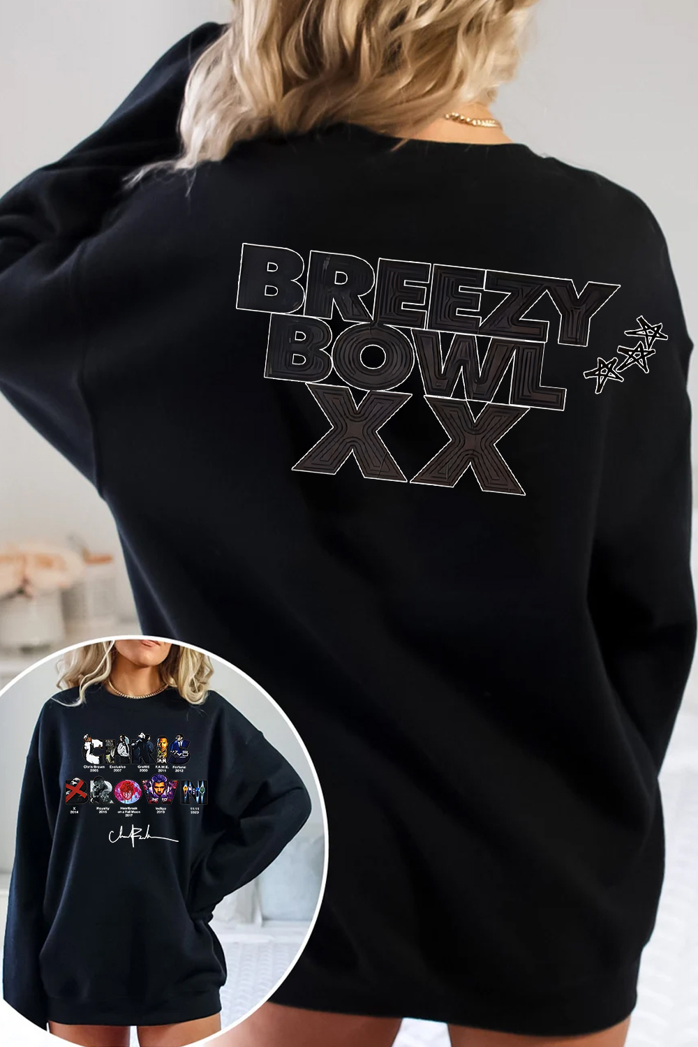 Breezy Bowl XX Tour🔥 crew neck sweatshirt
