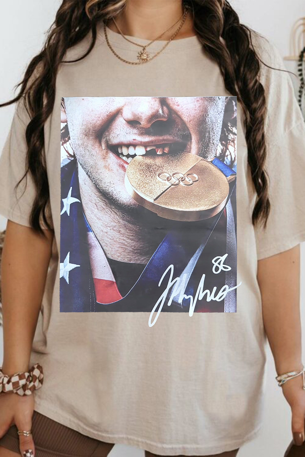 Jack Hughes Golden Gold Shirt