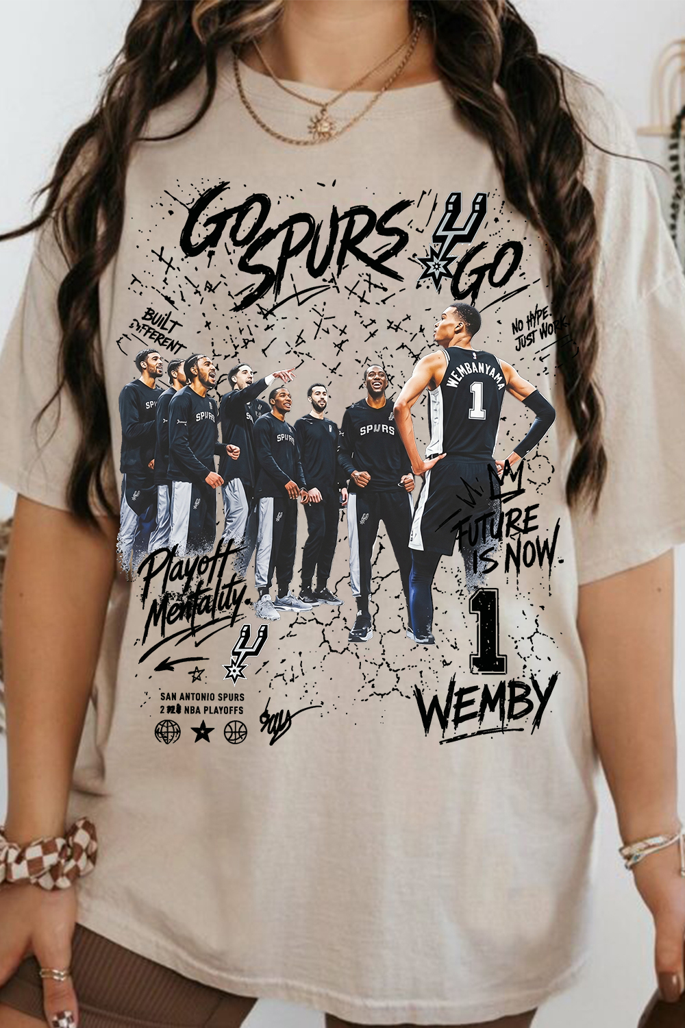 Wemby San Antonio Basketball Shirt For Women