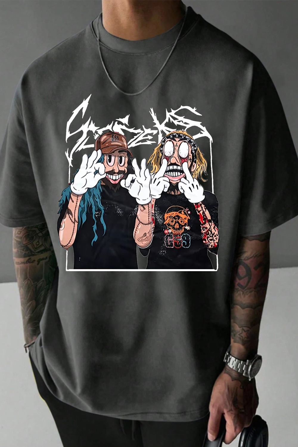 Greyday25 Print Short Sleeve T-Shirt