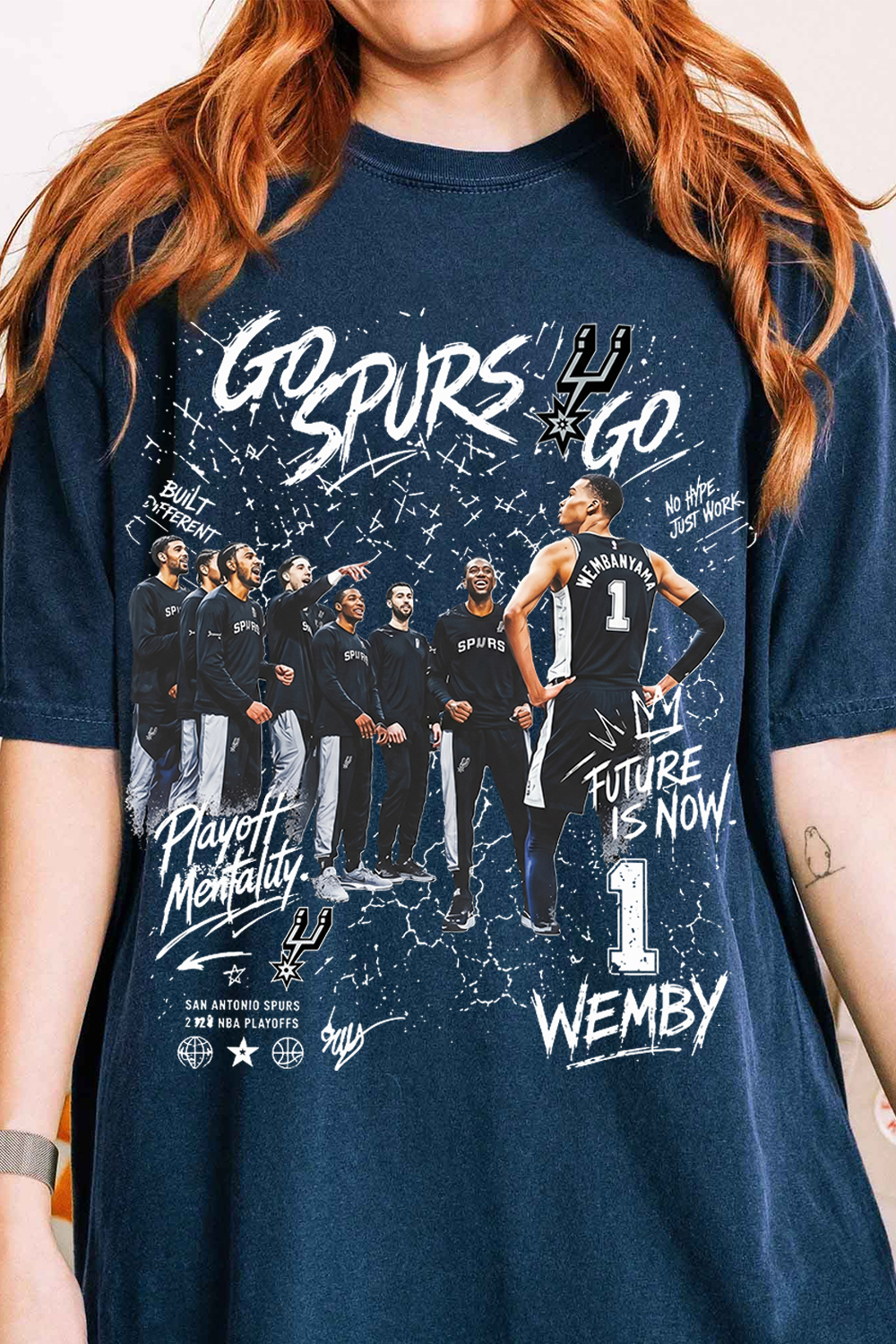 Wemby San Antonio Basketball Shirt For Women