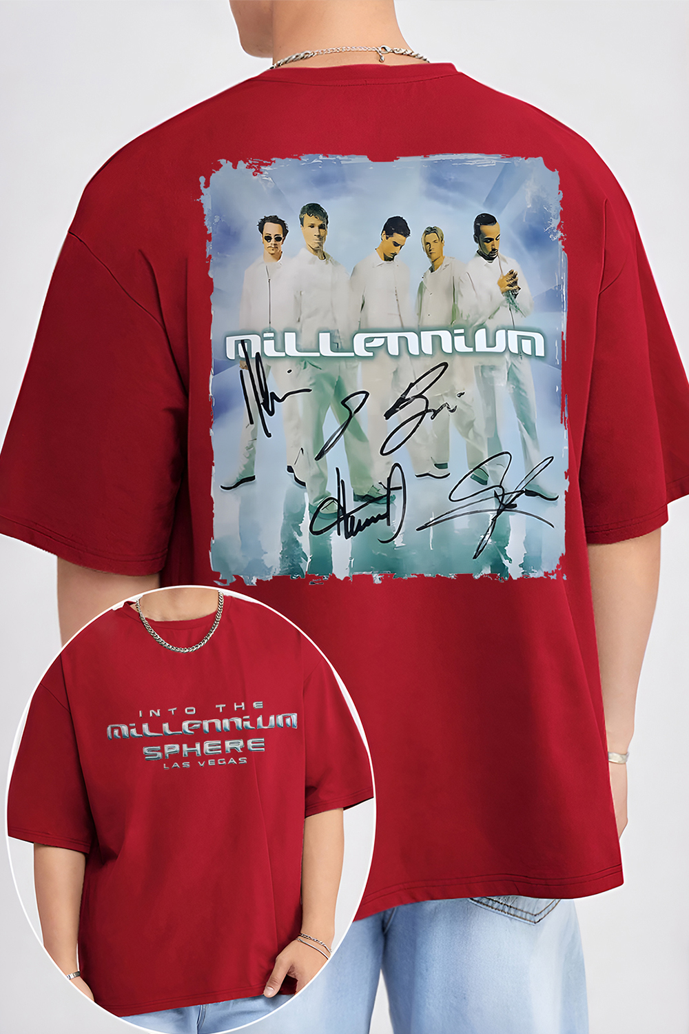 BSB Millennium tour  bboys tee