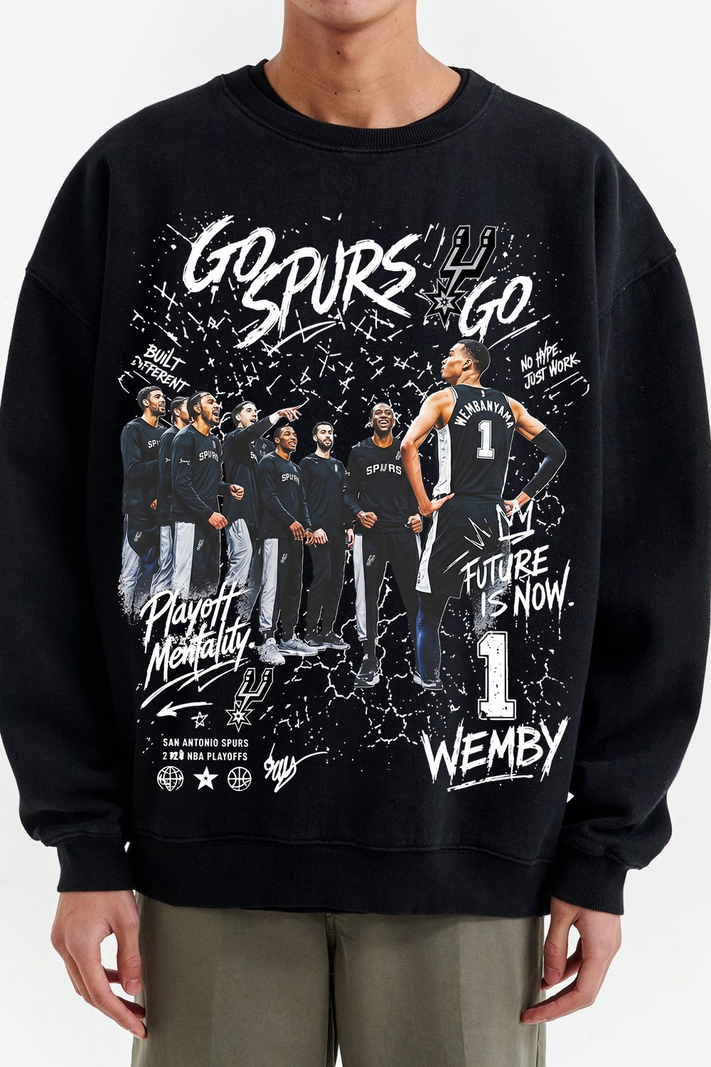 Wemby San Antonio Basketball Sweatshirt
