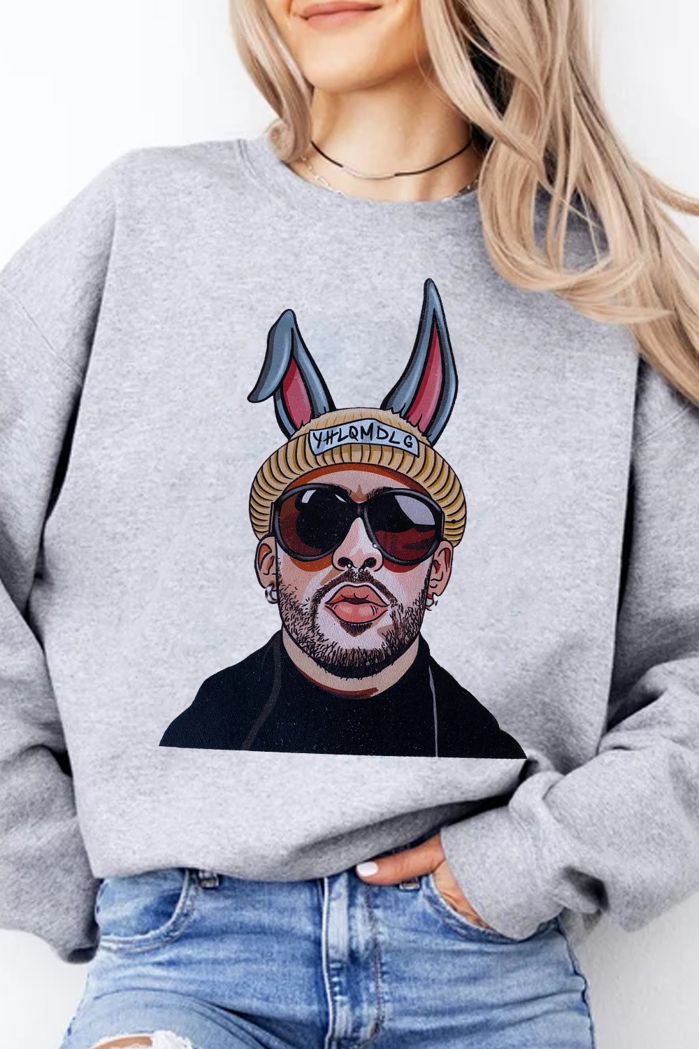 badbunny fans sweatshirt