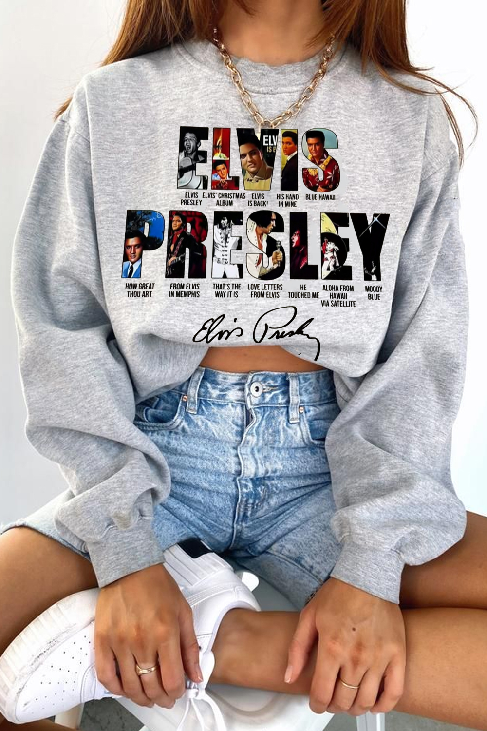 Love My E crew neck sweatshirt