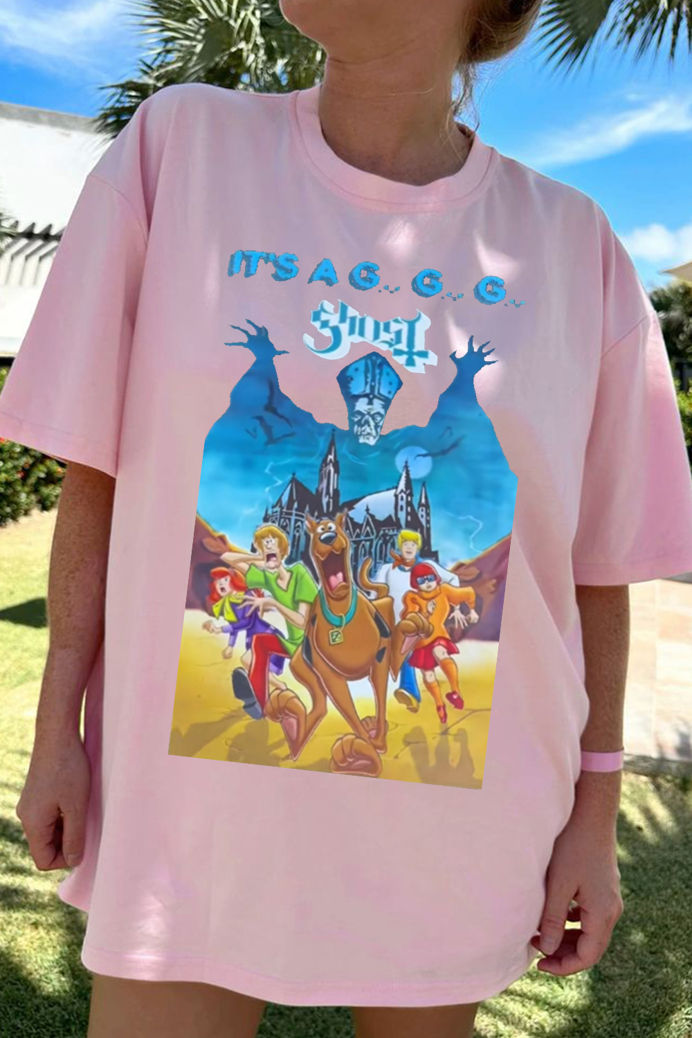 Ghost meets Mystery Incorporated t-shirt