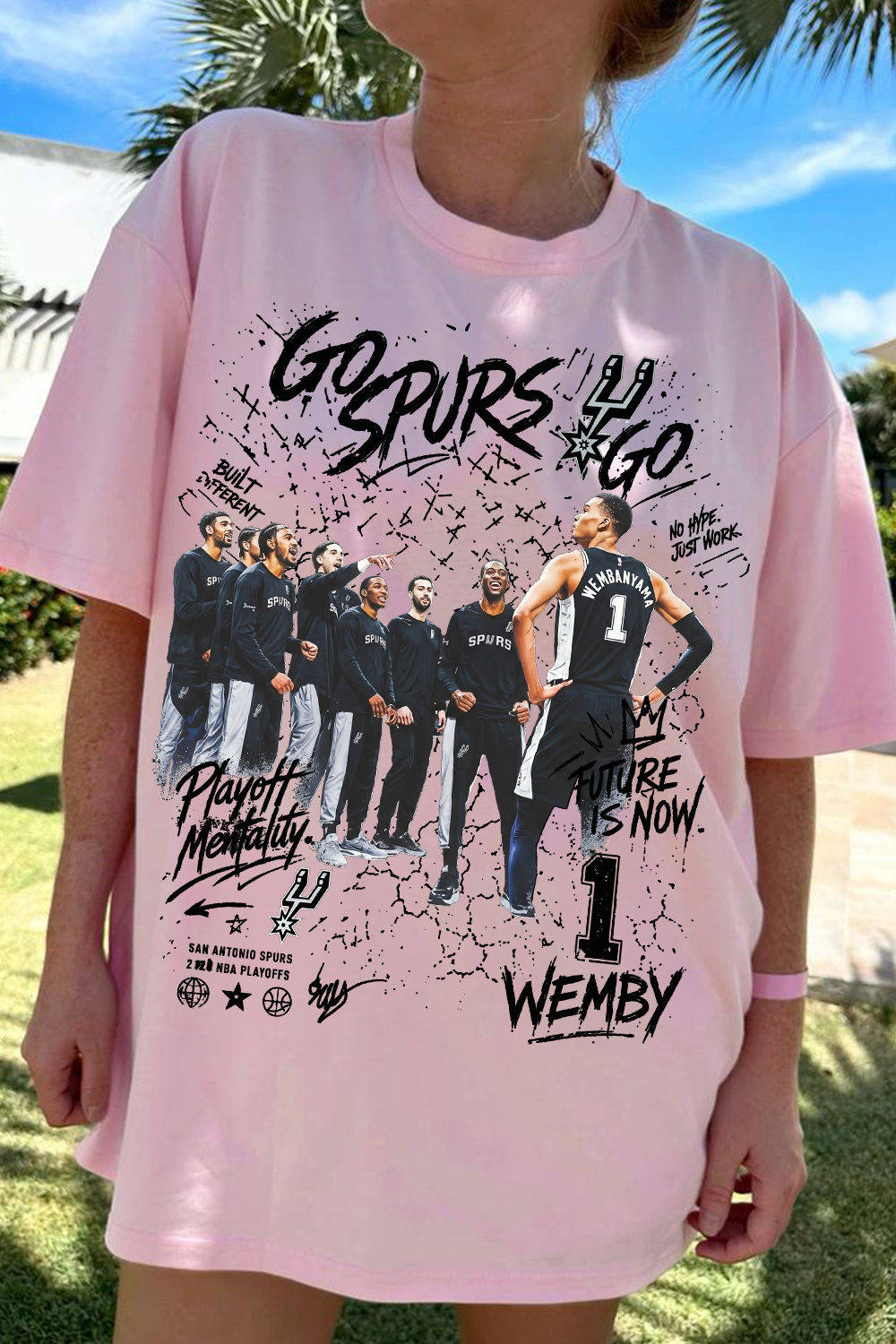 Wemby San Antonio Basketball Shirt For Women
