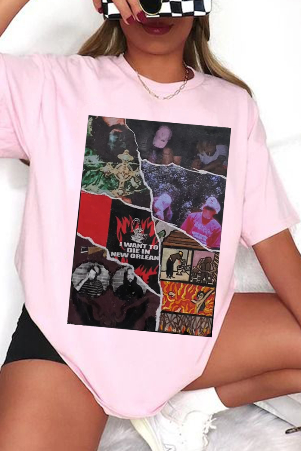 $uicideboy$ poster short-sleeved T-shirt