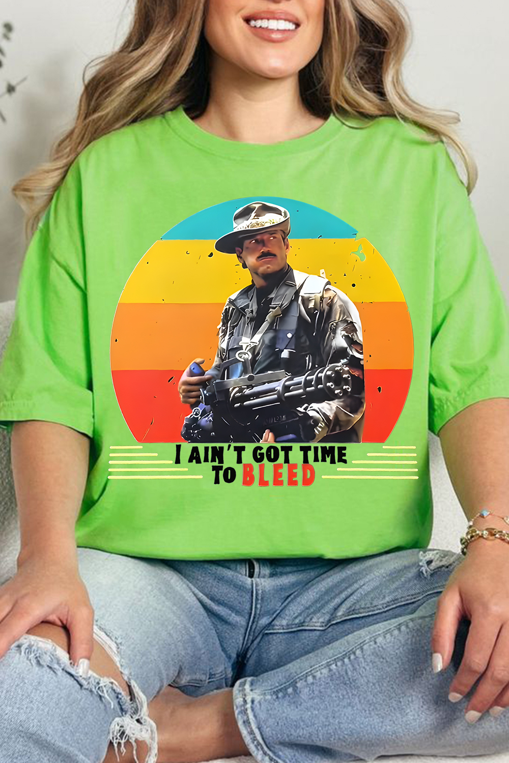 predator arnoldschwarzengegger women tee