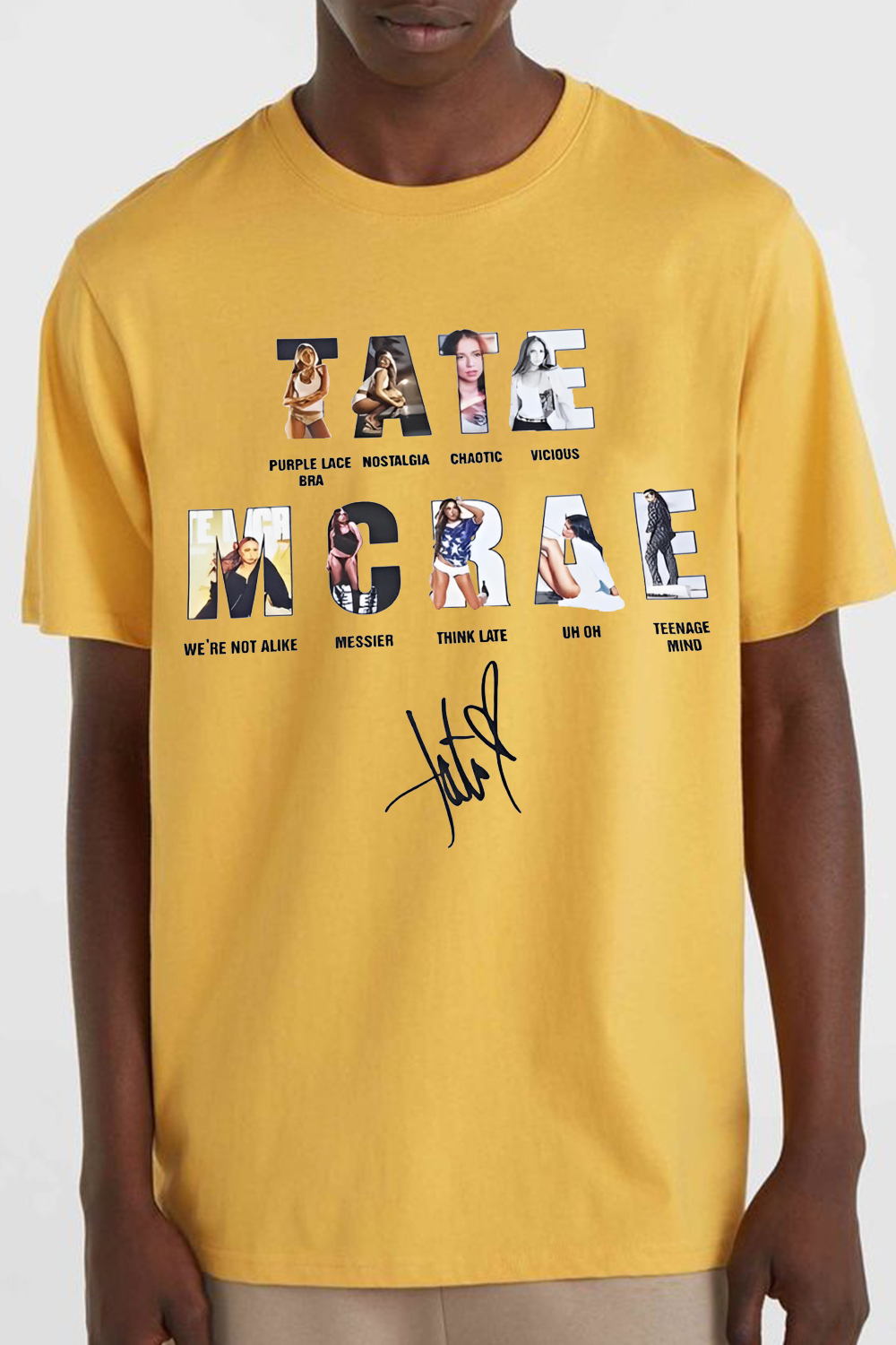 Tate McRae Music Concert 2025 T-Shirt