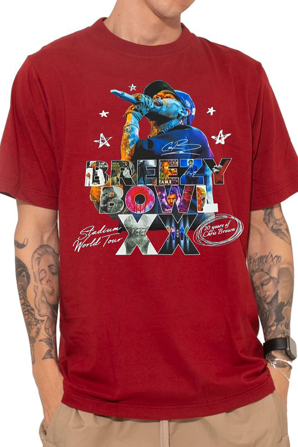 BZ BOWL XX-Tour men t-shirt