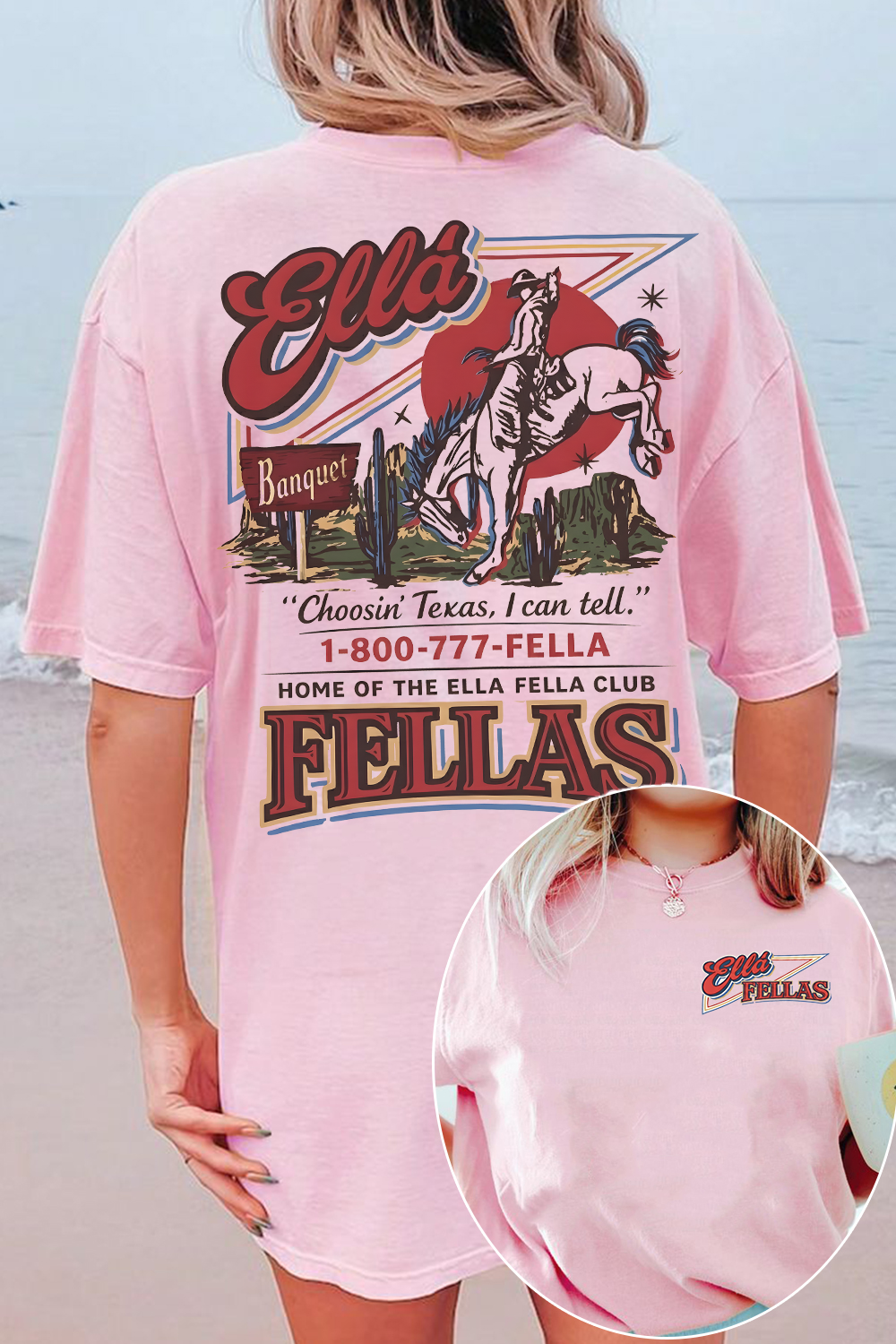 Ella Fella Club 2-Sided Shirt For Women