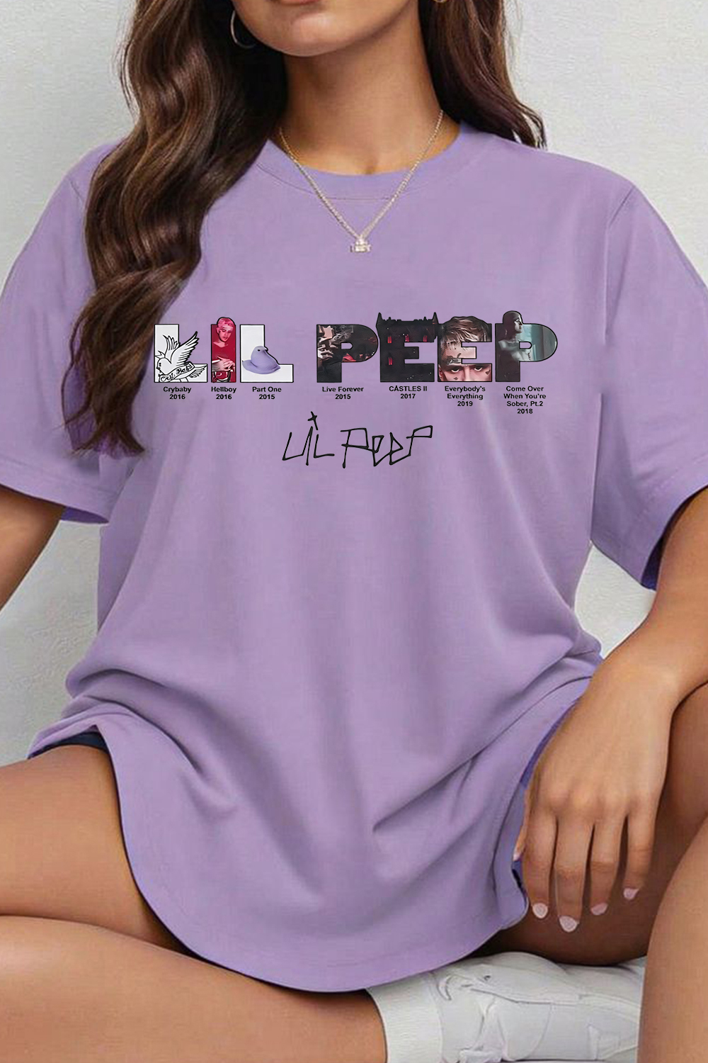 lilpeep fan t-shirt