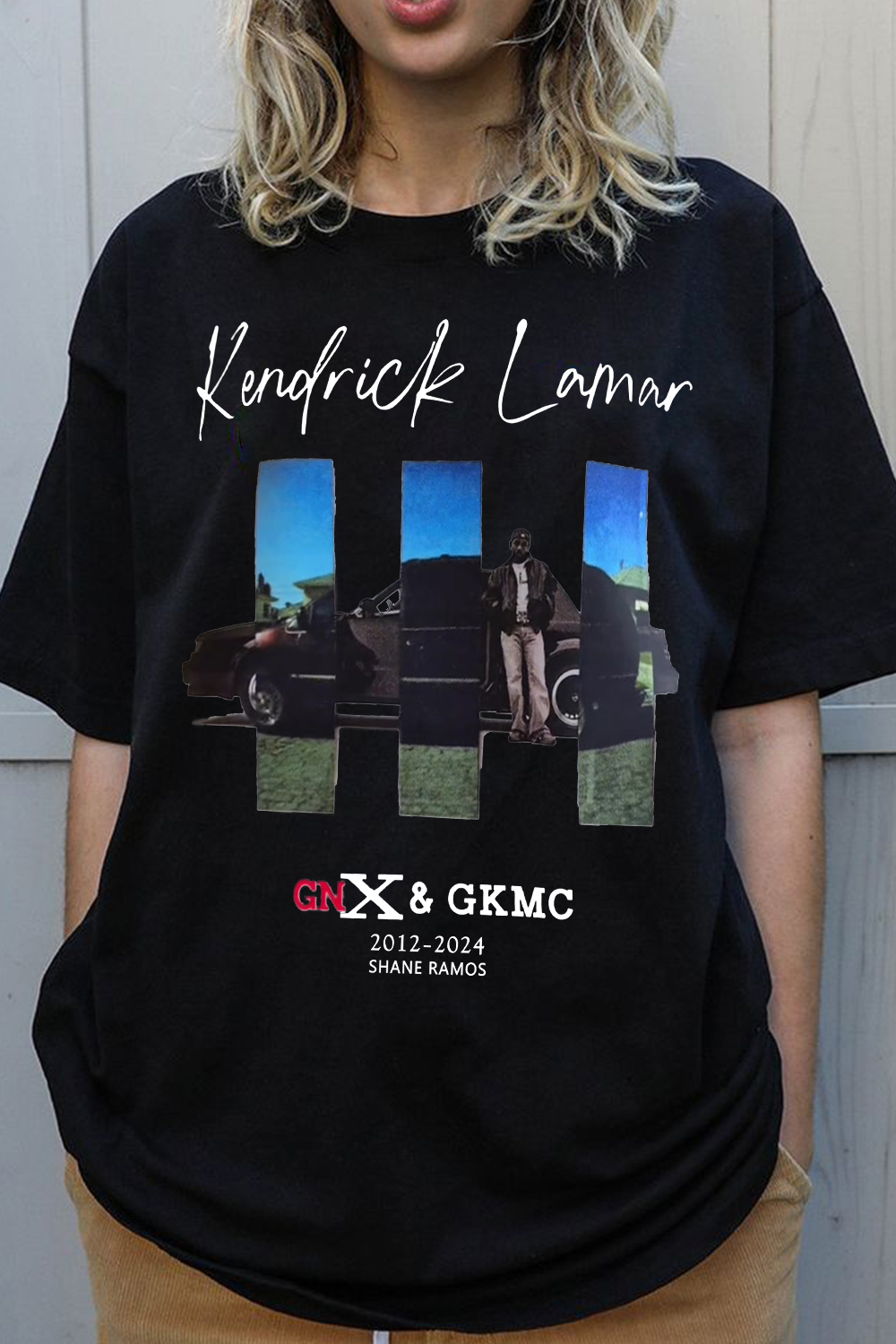 Kendricklamar casual round neck t-shirt