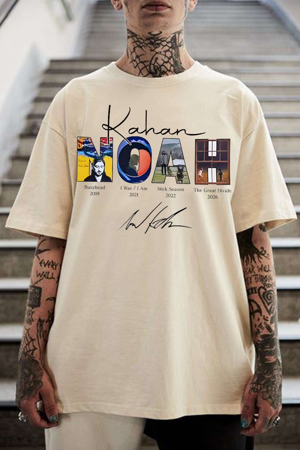 Noahkahan Fans Tee For Men
