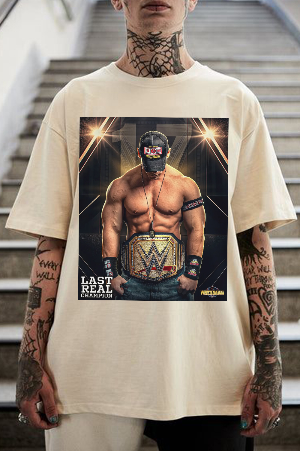 Last Real Champion tee