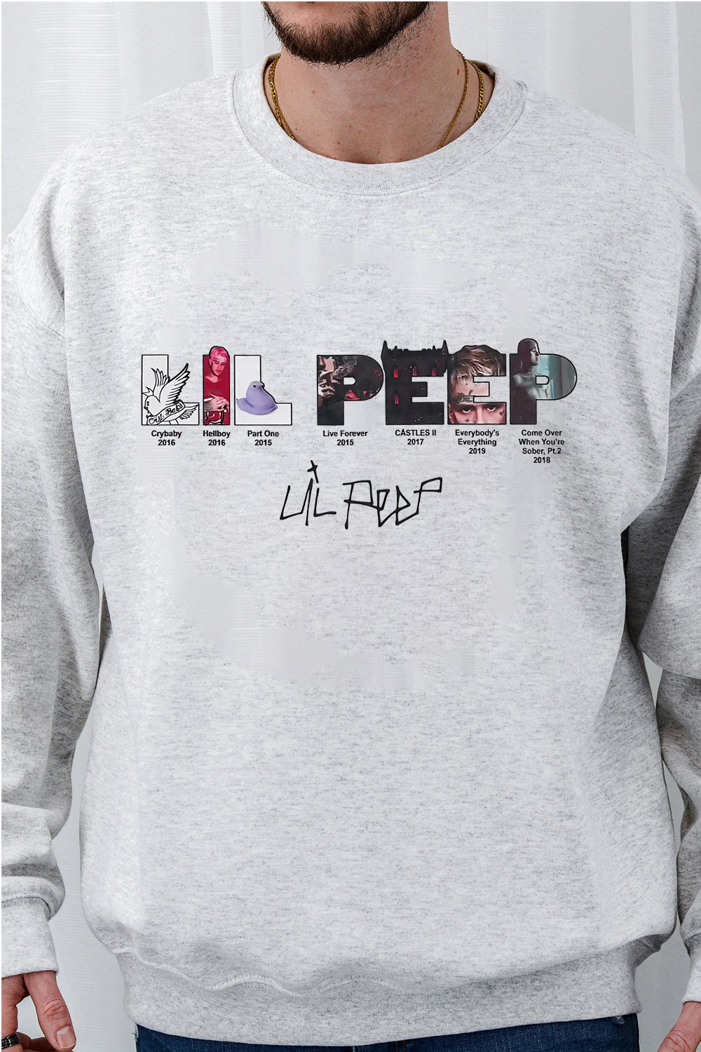 lilpeep long sleeve sweatshirt