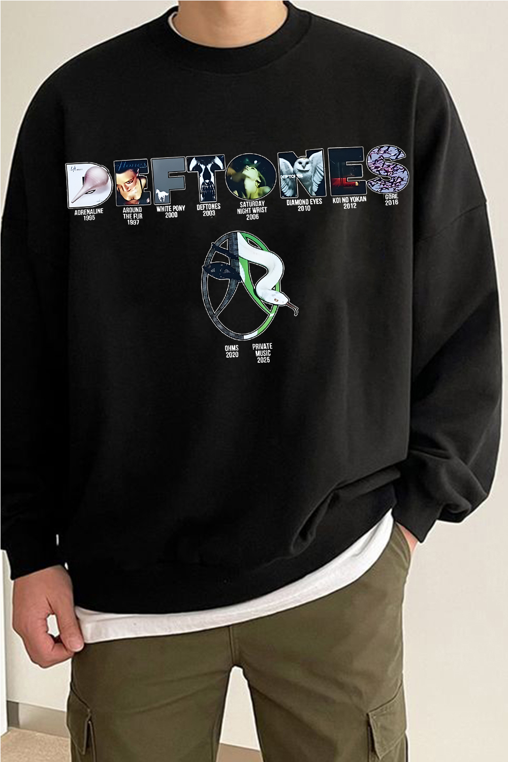 Deftones Album Sweatshirt