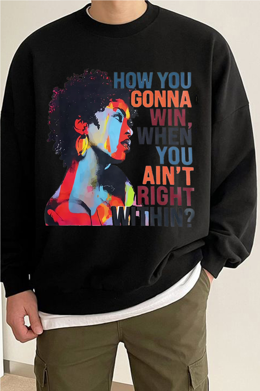 Lauryn Hill soul Men's Sweatshirt
