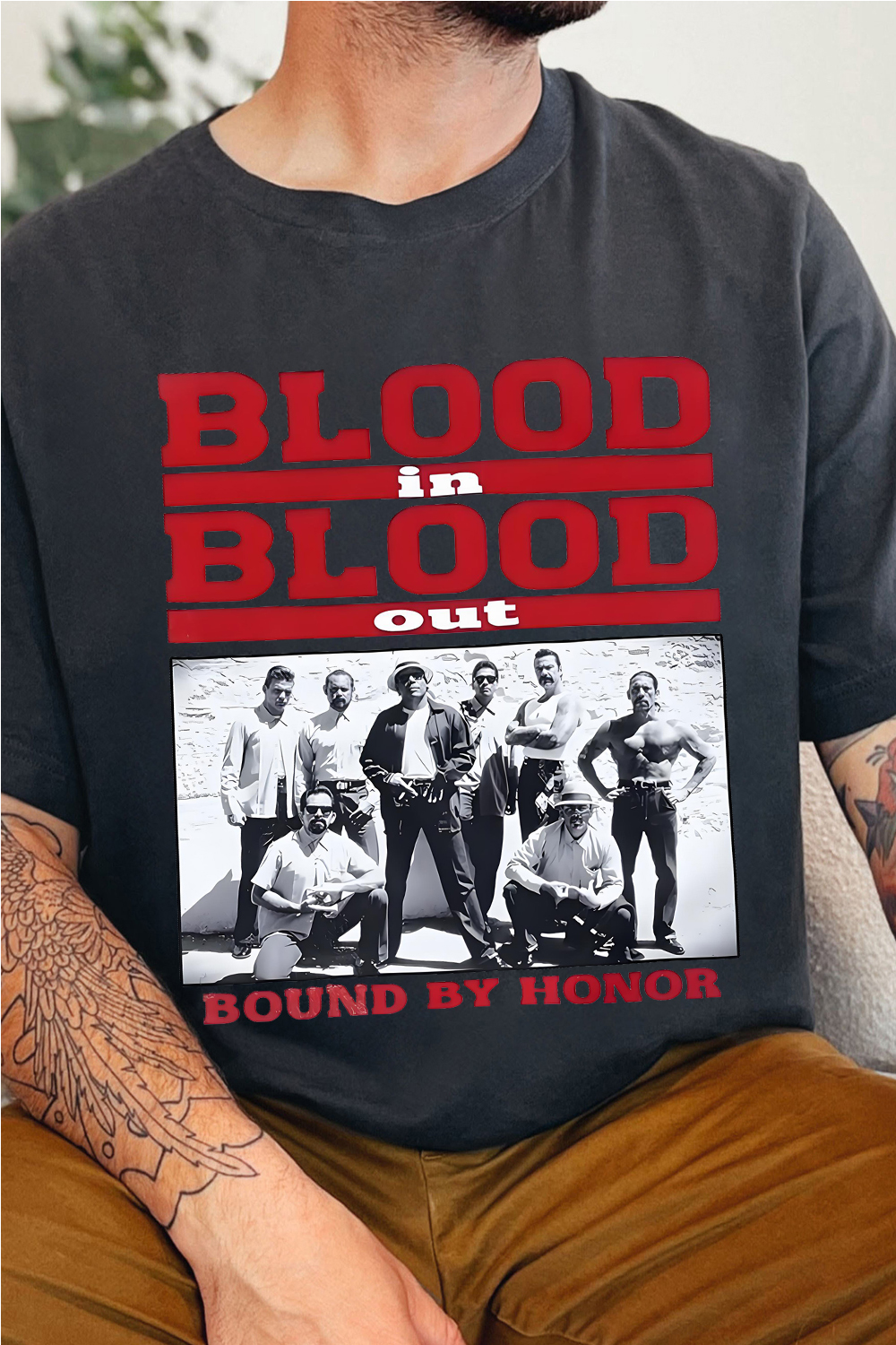 Blood in, blood out men shirt