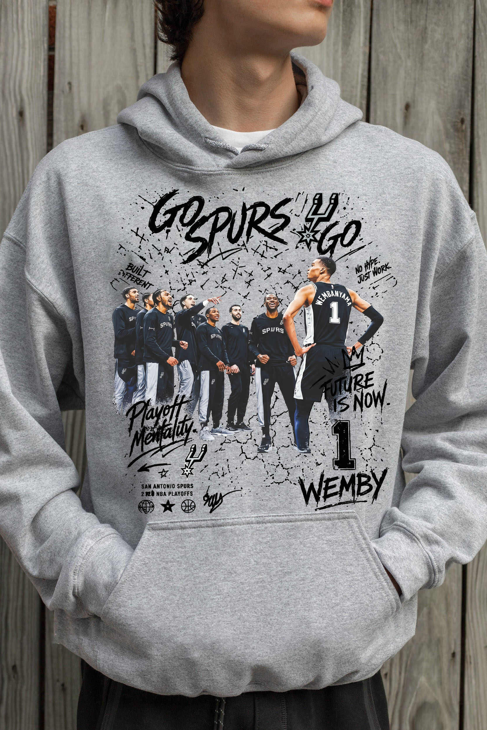 Wemby San Antonio Basketball Hoodie